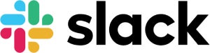 Slack logo.