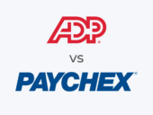 The ADP and Paychex logos.